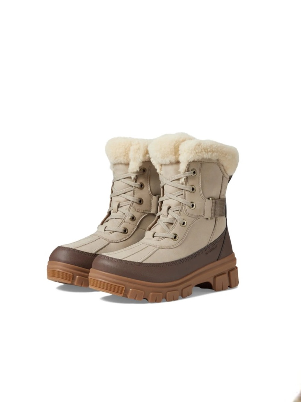 SOREL tivoli v parc waterproof boots winter snow 7.5 omega taupe gum
